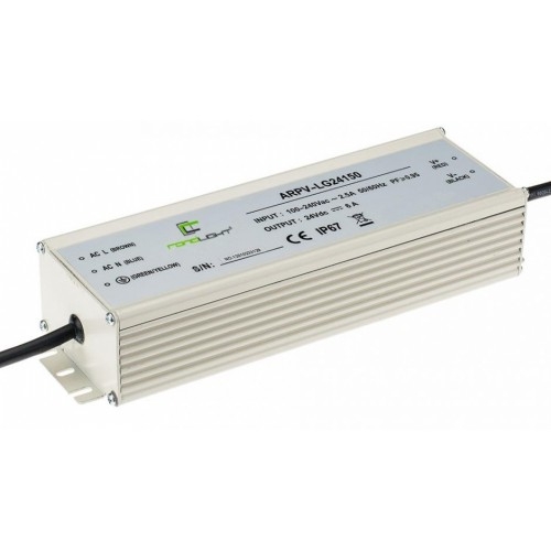 LED Netzteil LSPS-G24150 (24V, 6.3A, 150W, PFC) IP67