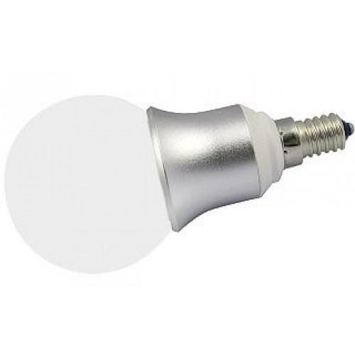 LED-Leuchte in Kugelform E14-G60M 6W, warm weiß