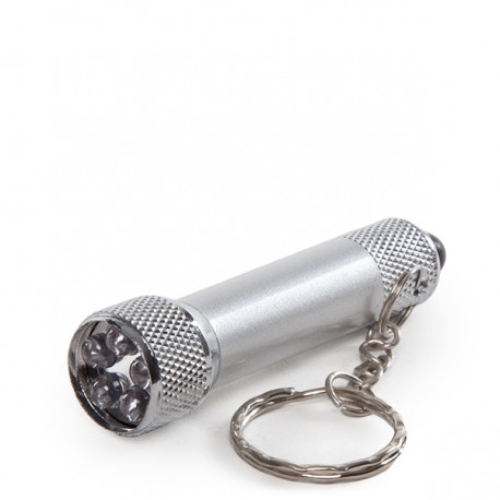 LED Taschenlampe Schlüsselbund 100Lm Silber