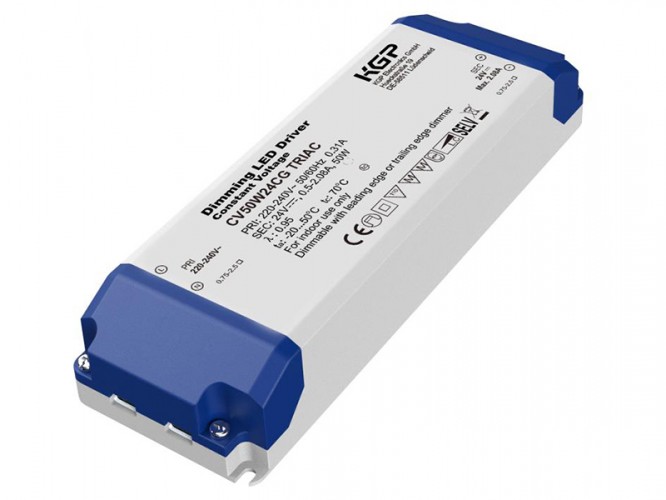 TRIAC LED Netzteil CV50W24CG 24V 50W dimmbar, IP20