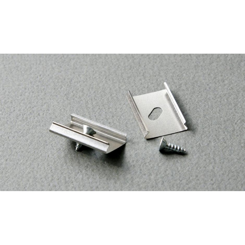 LEDsikon® Befestigungsclip Stahl für einfache Schrauben für FL/SU/ LK#522261 