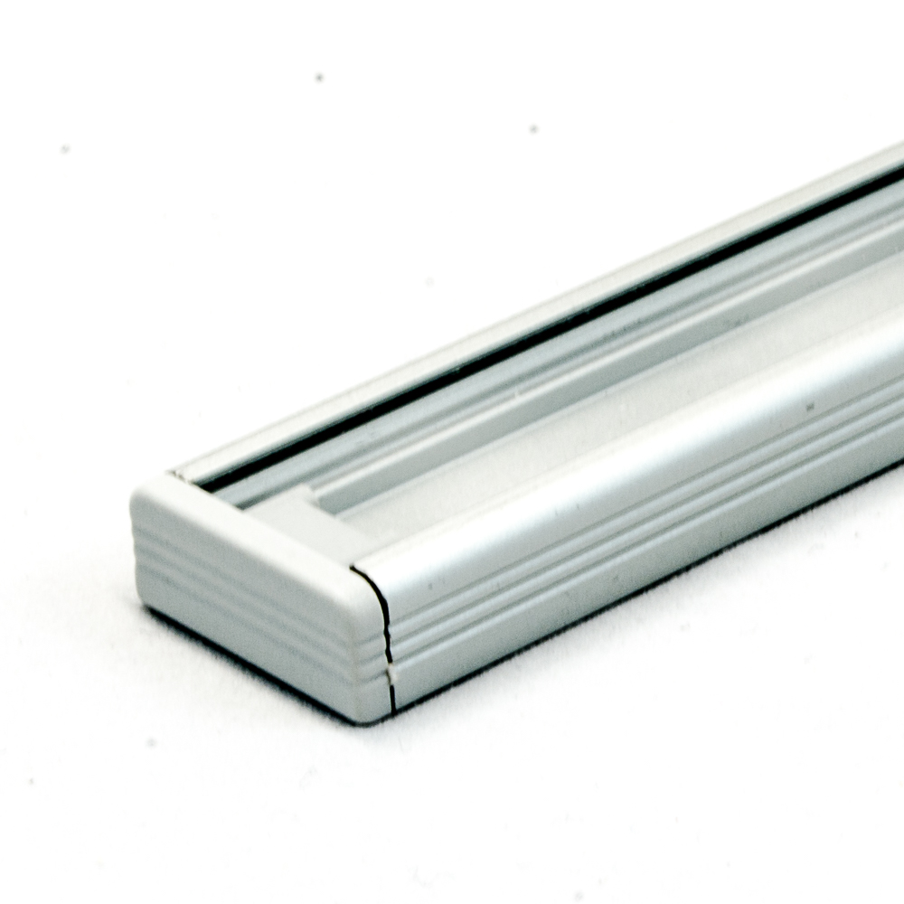 LED Aluminium Profil 2m alle Varianten » ohne, Aufbau, Kühlprofil, Alu-Eloxiert