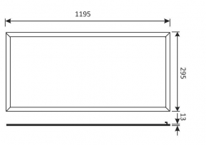 LED Panel RE-30120 AW-40W-U19-ww, set