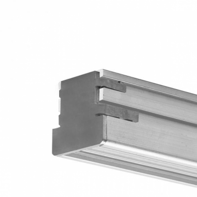 LED Einbauprofil Bodenprofil HR-LINE 2000 2m Aluminium